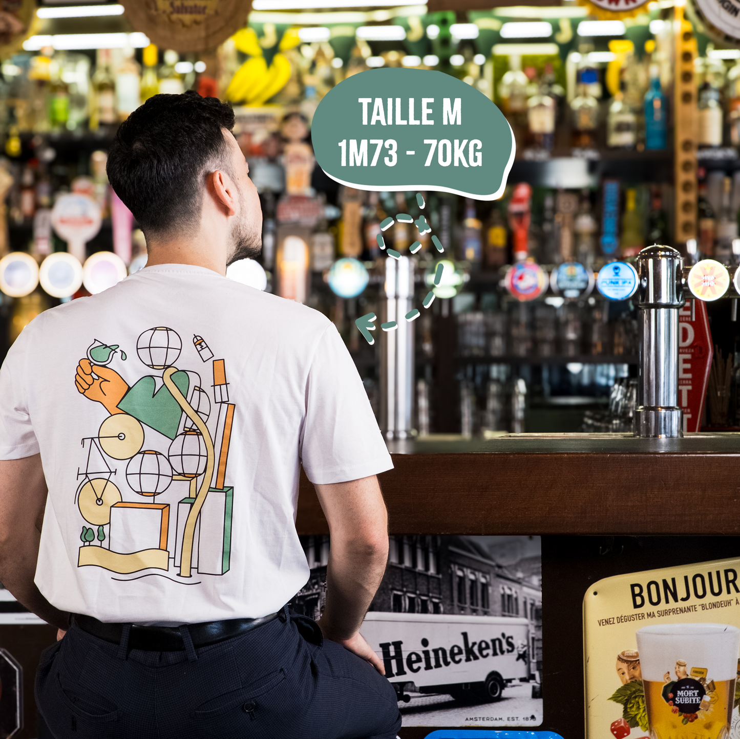 T-Shirt Studio_kerokero x NuitSoleil - Grenoble Vie