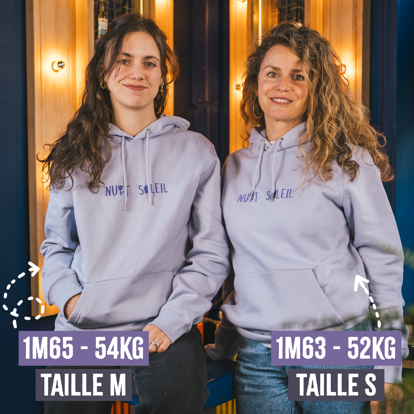 Sweat à capuche Missismr x NuitSoleil